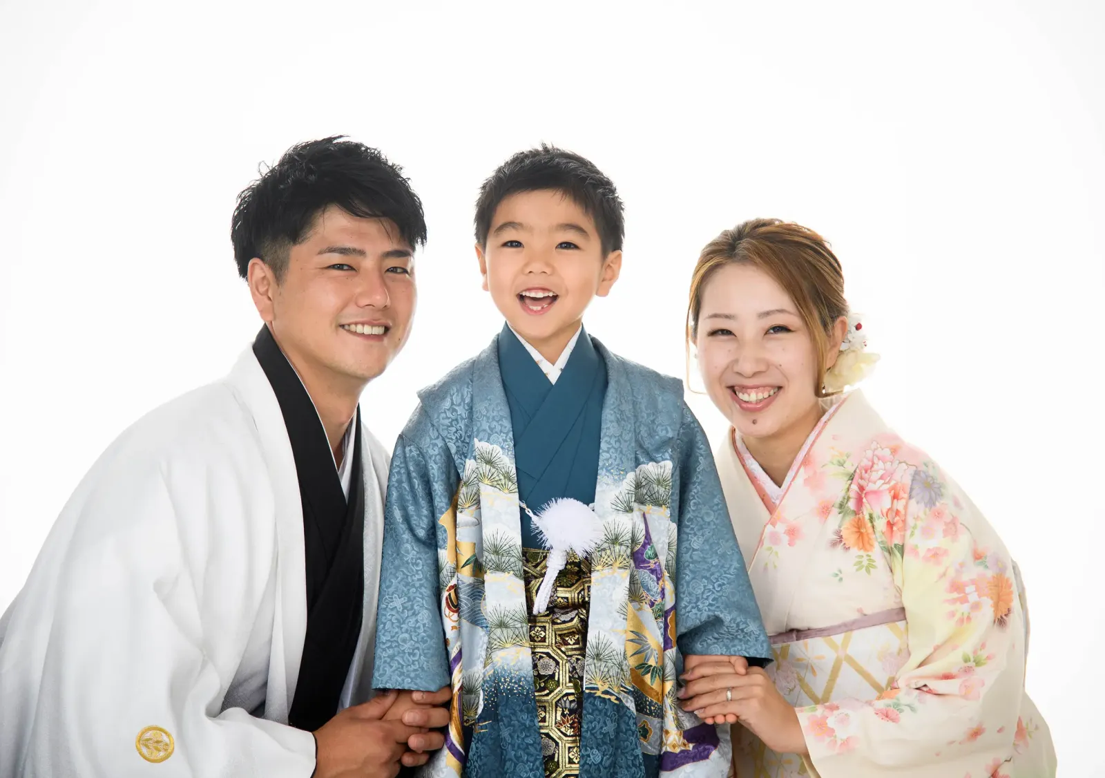 家族みんなで着物