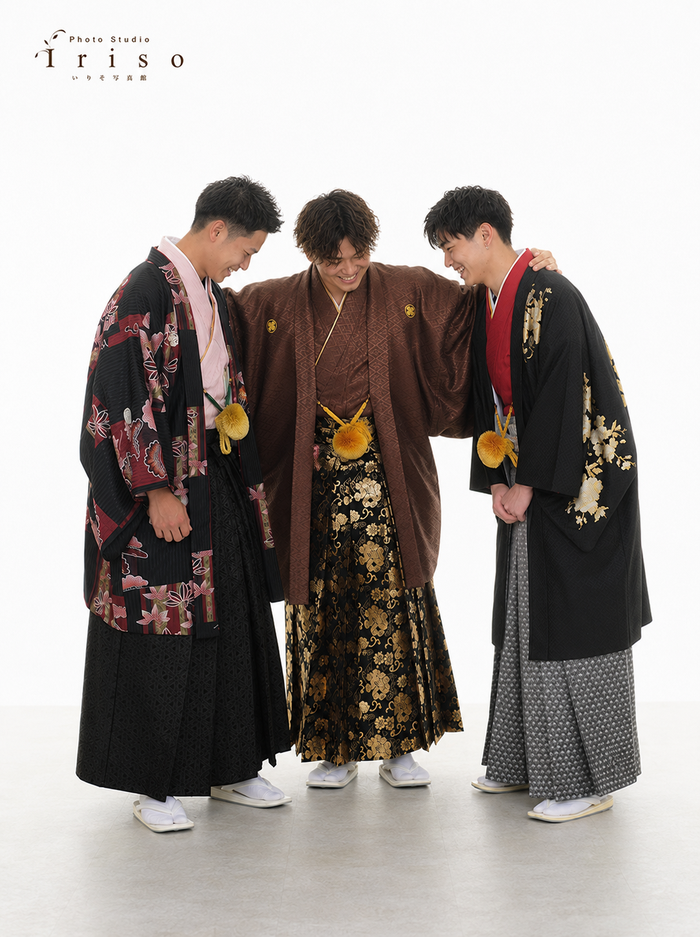 友人と一緒の撮影