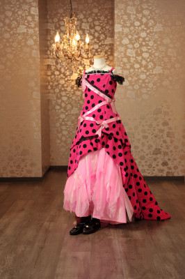 七五三　753　三歳　七歳　写真　女の子　ドレス　洋装　かわいい　ピンク