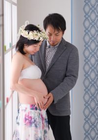 マタニティフォト　マタニティー　妊娠　妊婦　衣装　ウエディング　夫婦　家族　ドレス　カジュアル　狭山　所沢　入間　写真　