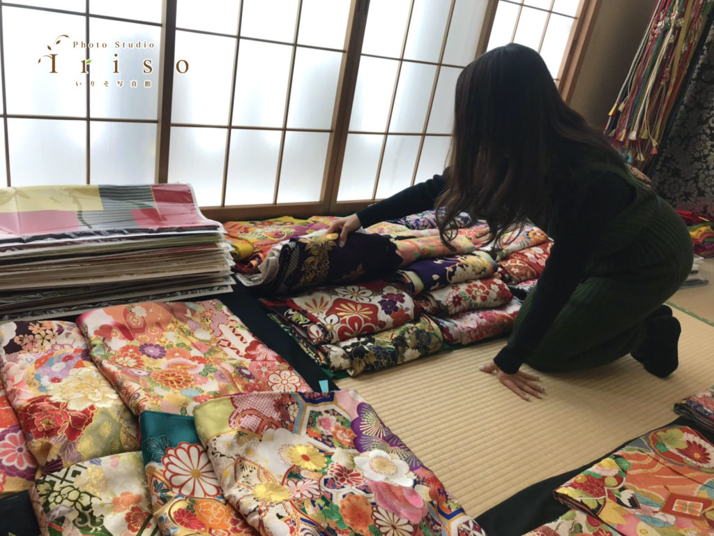 成人女性振袖・成人男性羽織袴レンタル衣裳展示会