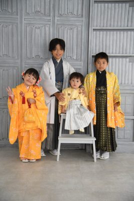 所沢市からお越し3歳七五三のMちゃん
