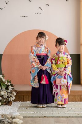 川越市からお越し７歳七五三のSちゃん