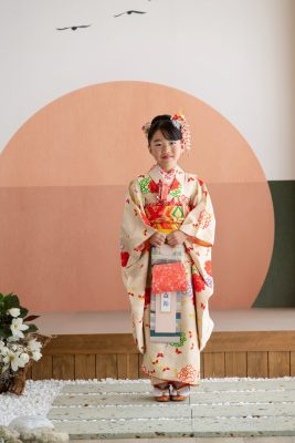 狭山市からお越し7歳七五三のAちゃん