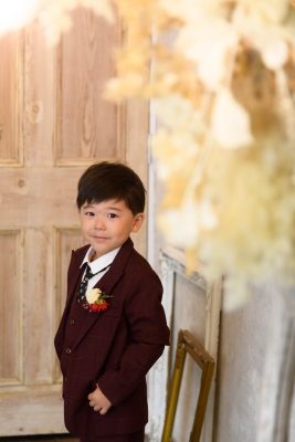 狭山市からお越し5歳七五三のSくん