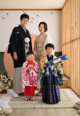 狭山市からお越し５歳Hくんと３歳Hちゃん