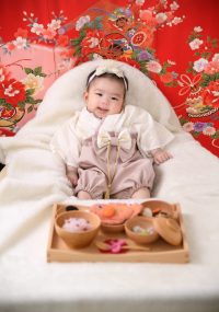お食い初めのお祝い　女の子