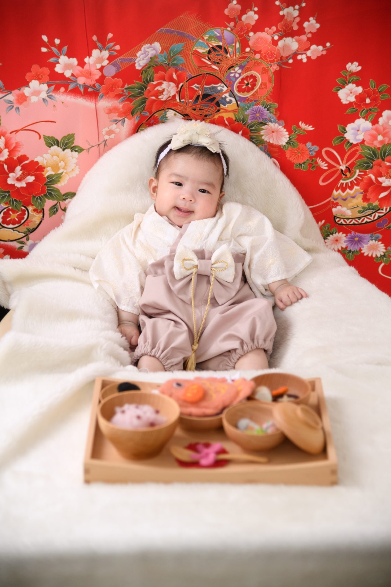お食い初めのお祝い　女の子