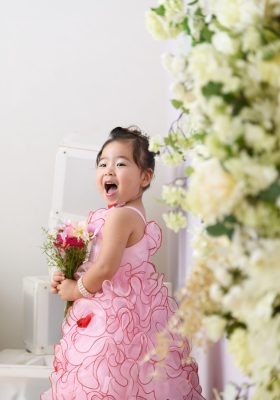 狭山市からお越し3歳七五三のRちゃん