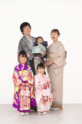 所沢市からお越し７歳＆３歳七五三のM様