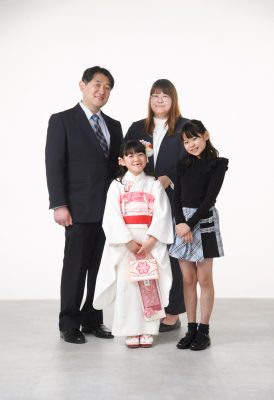 狭山市からお越し7歳七五三のTちゃん