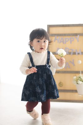 所沢市からお越し1歳BDのYちゃん