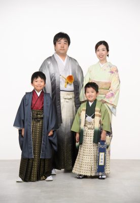 日高市からお越し5歳七五三のOくん