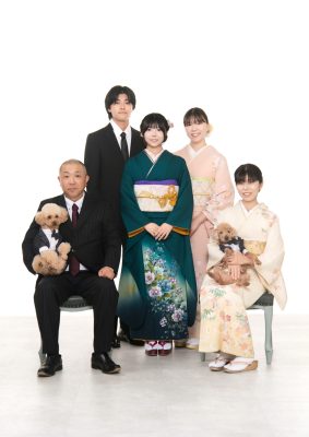 狭山市からお越し成人記念のM様