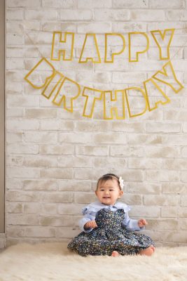 狭山市からお越し1歳BDのAちゃん