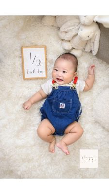 【ハーフバースデー】生後6ヶ月の今しか撮れない愛おしい一瞬をカタチに