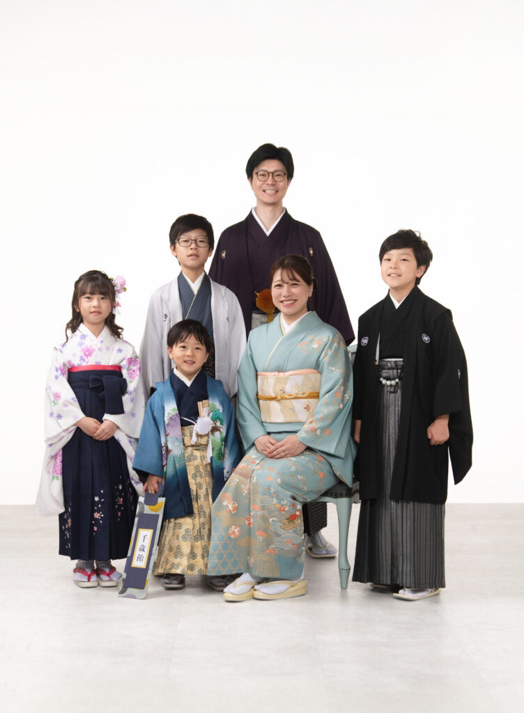 4兄弟の末っ子の七五三